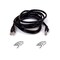 Belkin 30FT CAT5E Snagless Patch Cord Black A3L791-30-BLK-S - alternate 1
